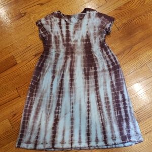 Lands' End 6x tie dyed Dress